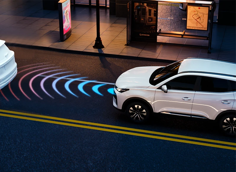 TIGGO CROSS FRONT COLLISION WARNING (FCW)